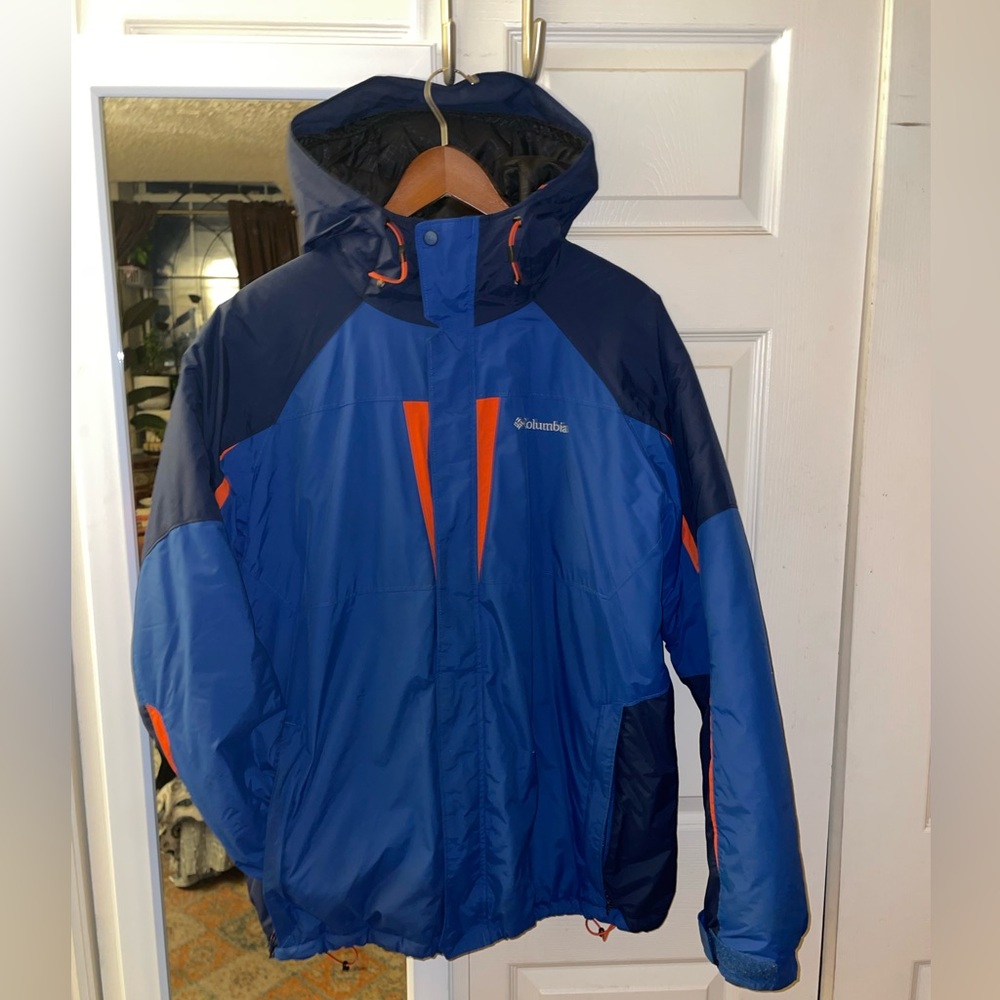 Columbia Blue and Black Jacket